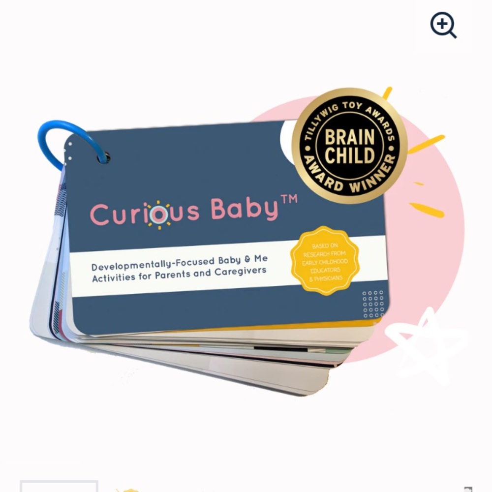 Curious Baby cards 0-12 mo